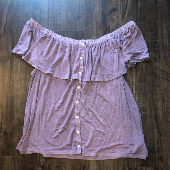 American Eagle Outfitters Tops - American Eagle Off-Shoulder Top
